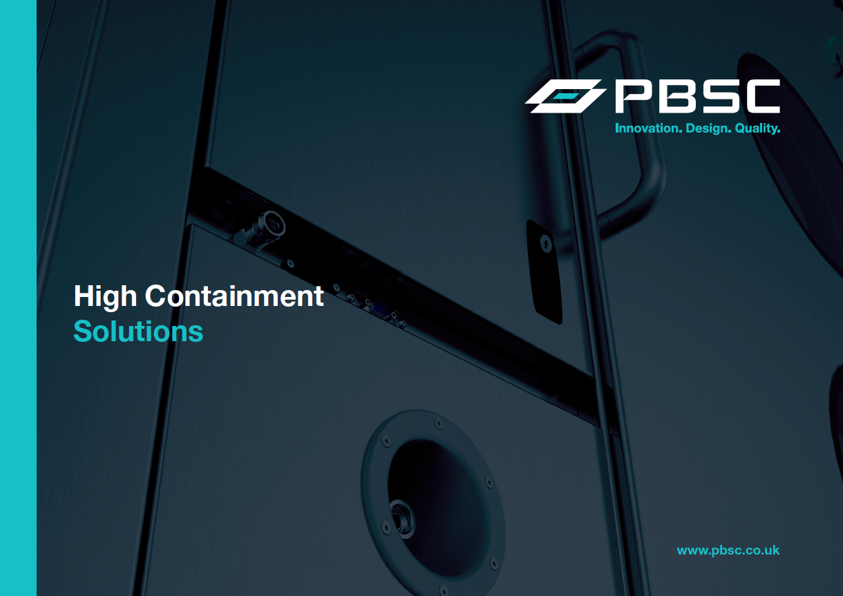 PBSC Launch Their New High Containment Solutions Brochure PBSC